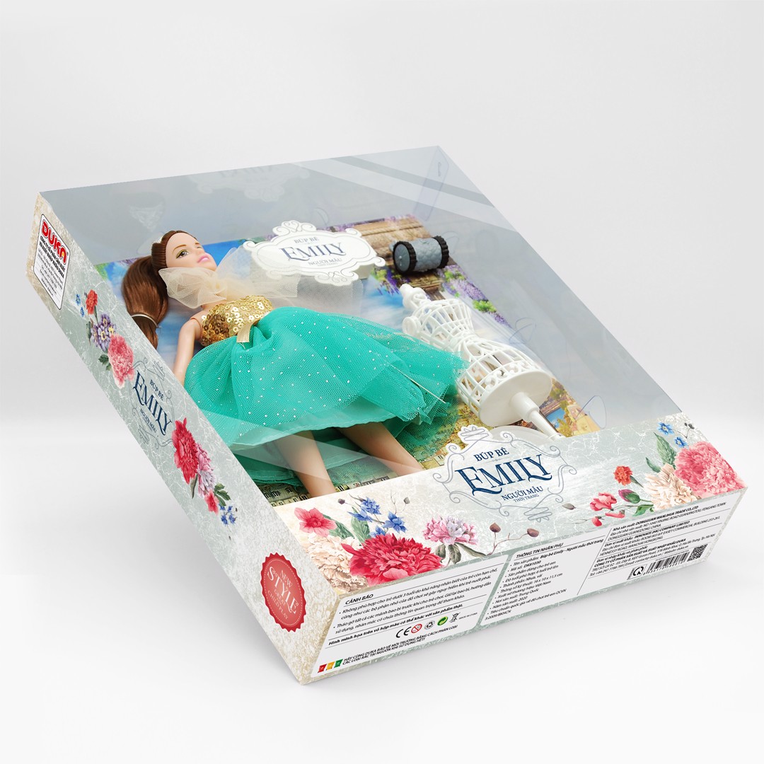 Đồ chơi búp bê emily - người mẫu thời trang