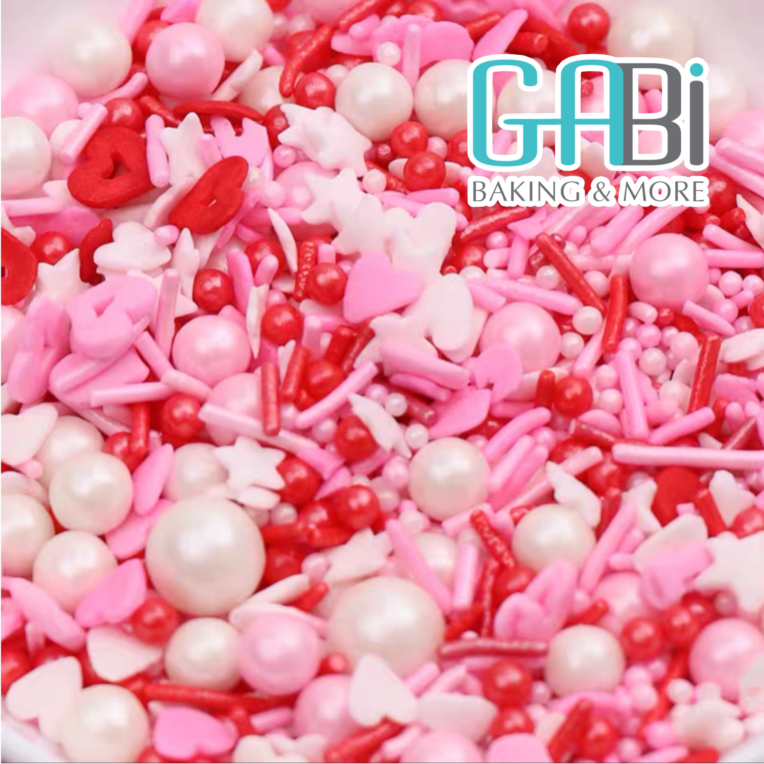 50g Hạt rắc màu trang trí bánh