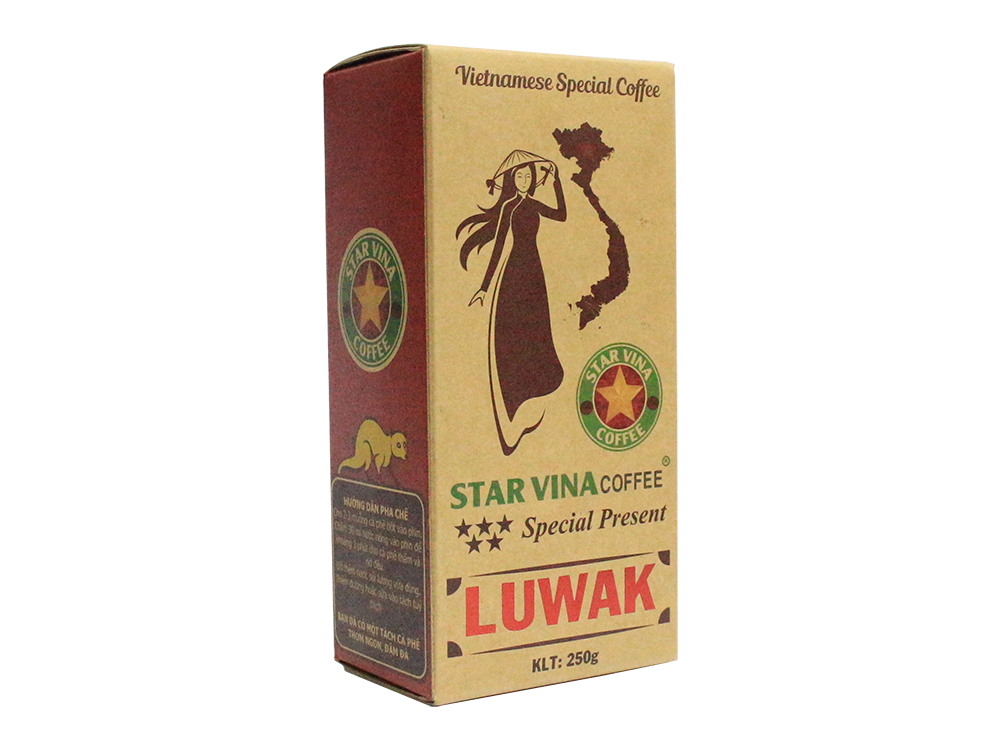 Coffee mink luwak-4 box pot x 250g