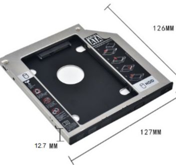Caddy Bay Dày 12.7mm Chuẩn SATA