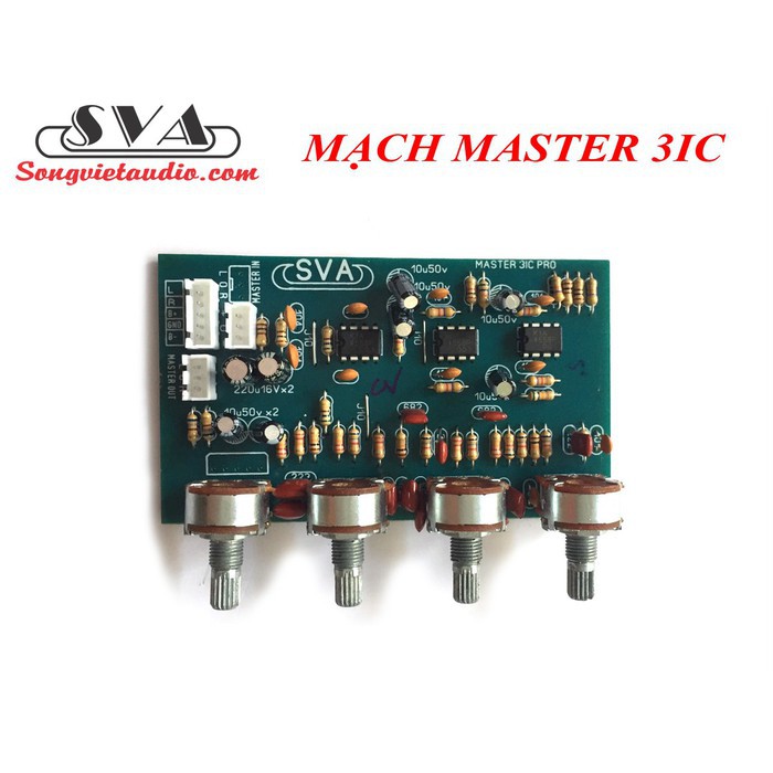 MẠCH MASTER 3IC - 1 MẠCH - KÈM DÂY