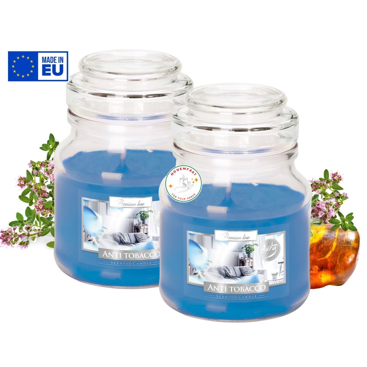 Combo 2 Hũ nến thơm phòng Bispol 120g
