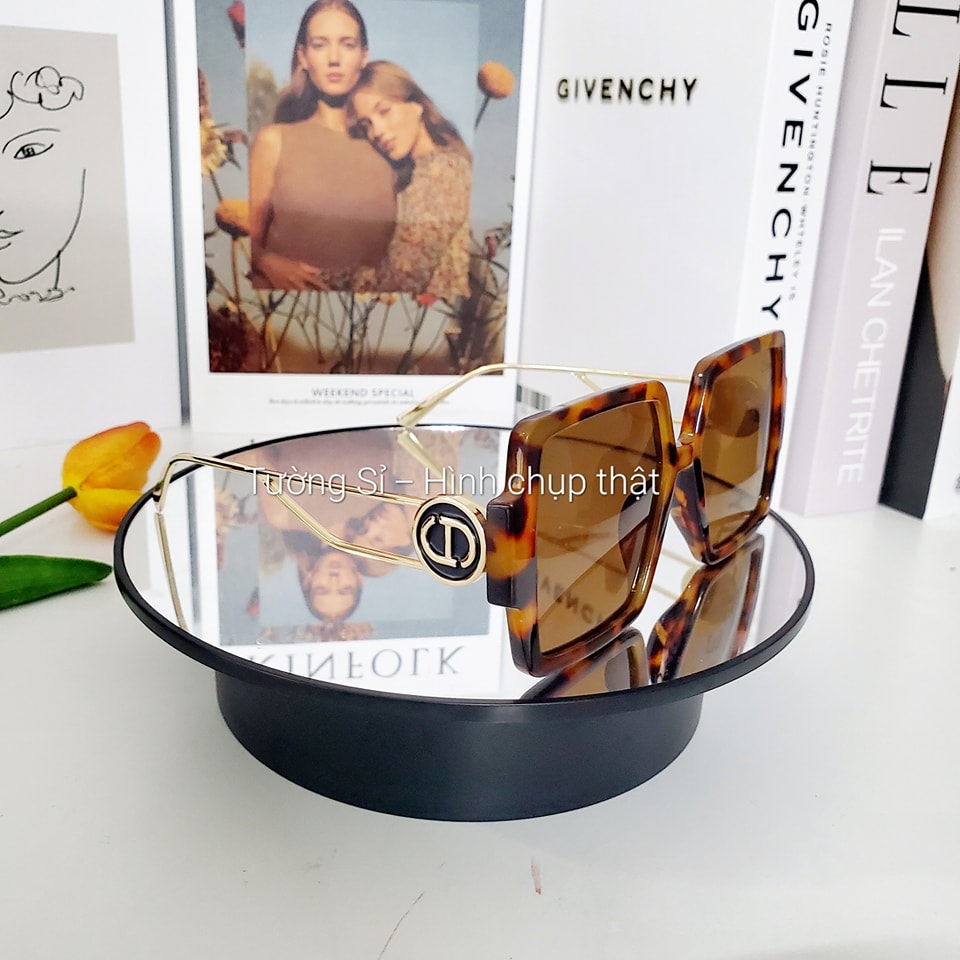 [FREESHIP] Kính Mát Nữ From Vuông Bản Lớn Sang Chảnh