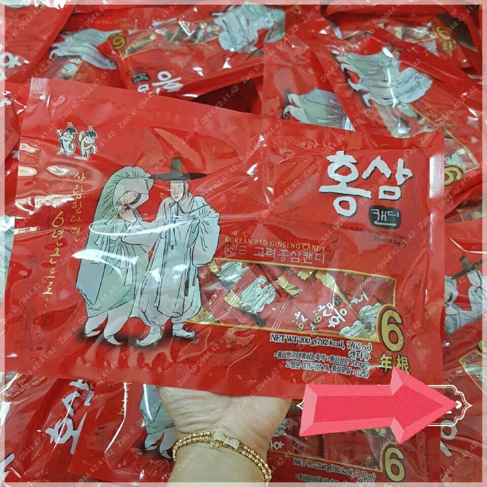Kẹo Hồng Sâm Ông Bà Lão 200g