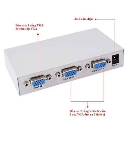 Bộ chia VGA 1 ra 2 Viki MT-1502