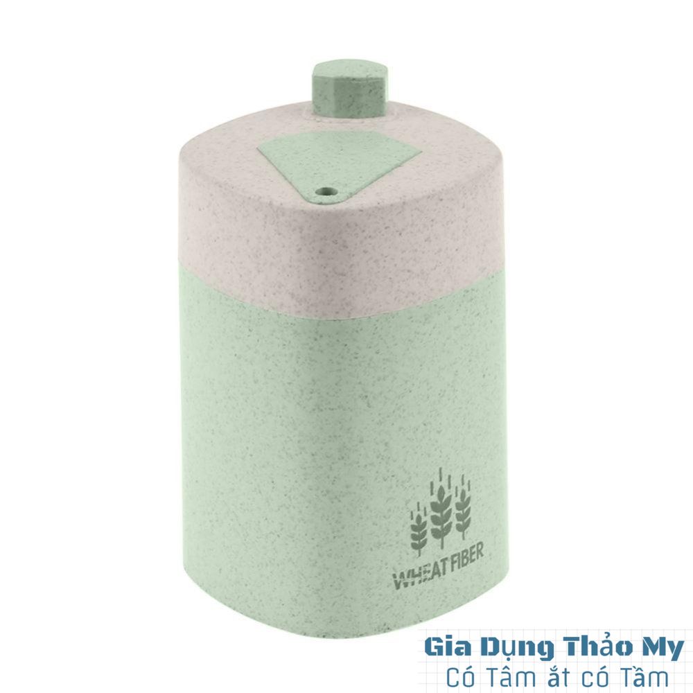 Hộp, ống đựng tăm cao cấp bằng lúa mạch