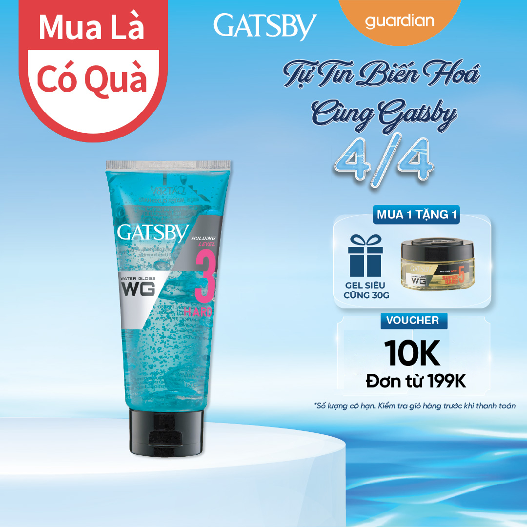 Gel Vuốt Tóc Cứng Gatsby 170Gr