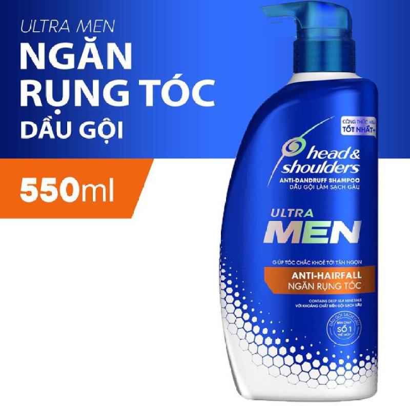 Dầu Gội Cho Nam Head Shoulders UltraMen Ngăn rụng tóc 550ml nhập khẩu