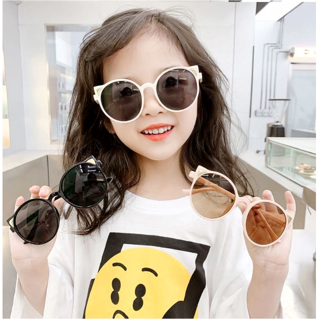 Kính râm đi biển cho bé hình tai mèo