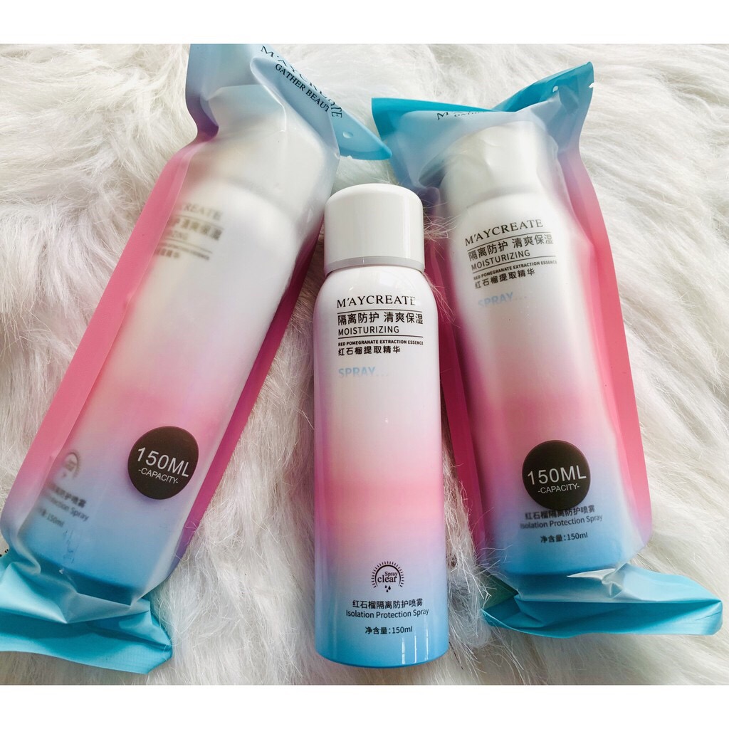 [HCM]Xịt Chống Nắng Trắng Da Spf35 Maycreate 150ml - Ceria Cosmetics