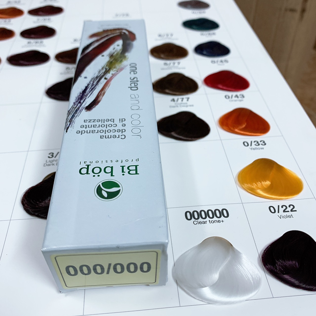 Thuốc nhuộm nâng tông 000/000