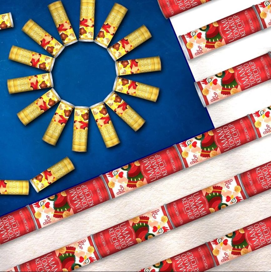 Bắp Rang OMyPop Malaysia Nhiều Vị 70G