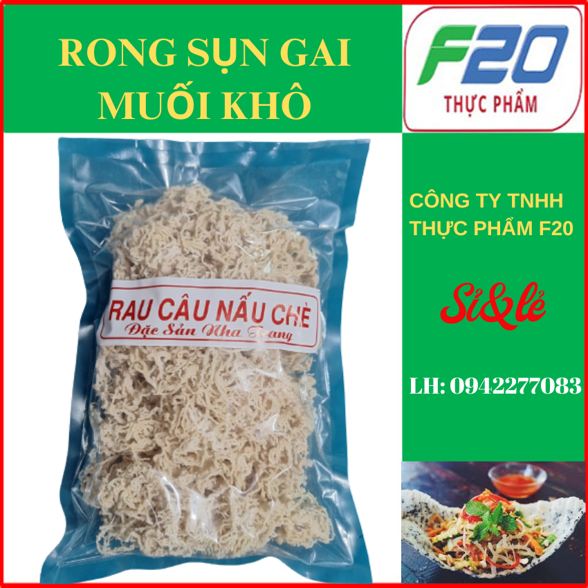 1Kg Rong Sụn Gai Khô Muối - Rong Biển Muối Ăn Liền - Rong Biển Làm Gỏi
