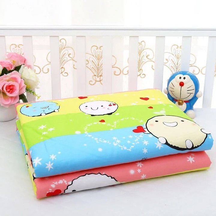 Ga họa tiết chống thấm 1m6X2m siêu tiện lợi dễ dàng lau chùi chống thấm nước tuyệt đối-Ga chống thấm họa tiết hoa cao cấp, giao mẫu ngẫu nhiên