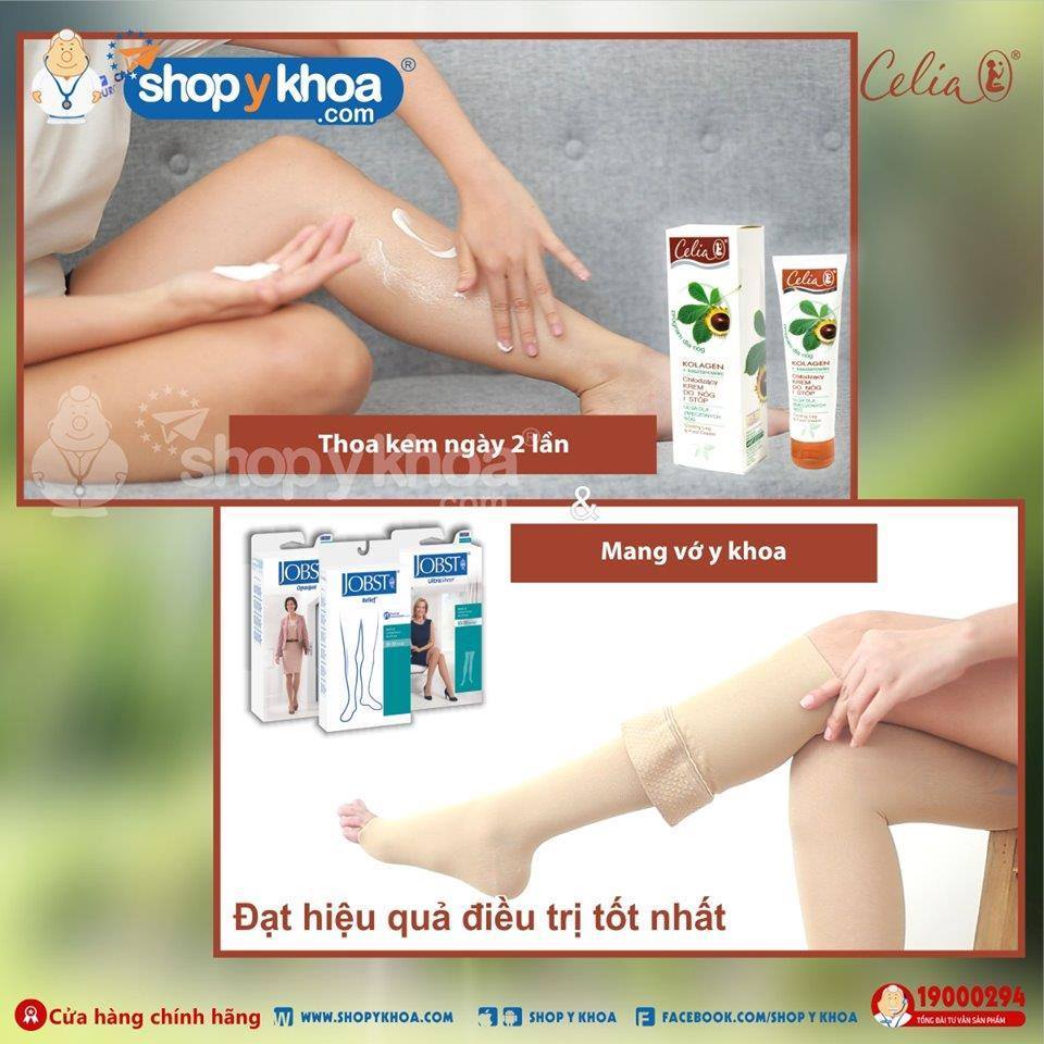 [DATE 12.2027] Kem chăm sóc chân Celia, chiết xuất hạt dẻ ngựa và collagen 100ml, Made in Poland