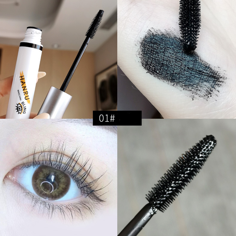 Mascara màu chuốt cong mi Hanru Bling 8ml