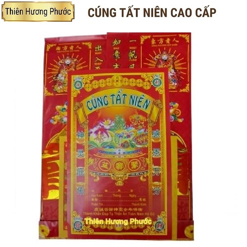 Giấy cúng thái tuế cao cấp