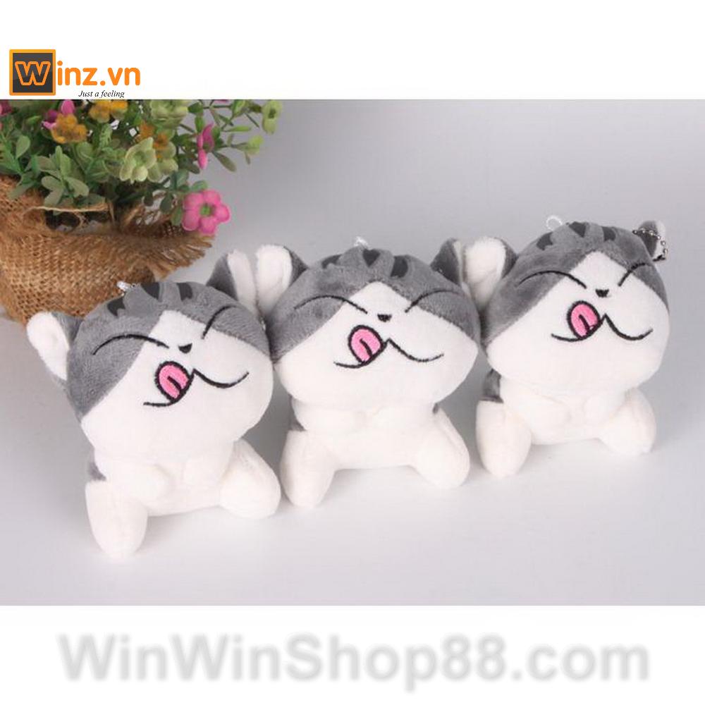 Móc khóa gấu bông mèo Chii (11 cm)