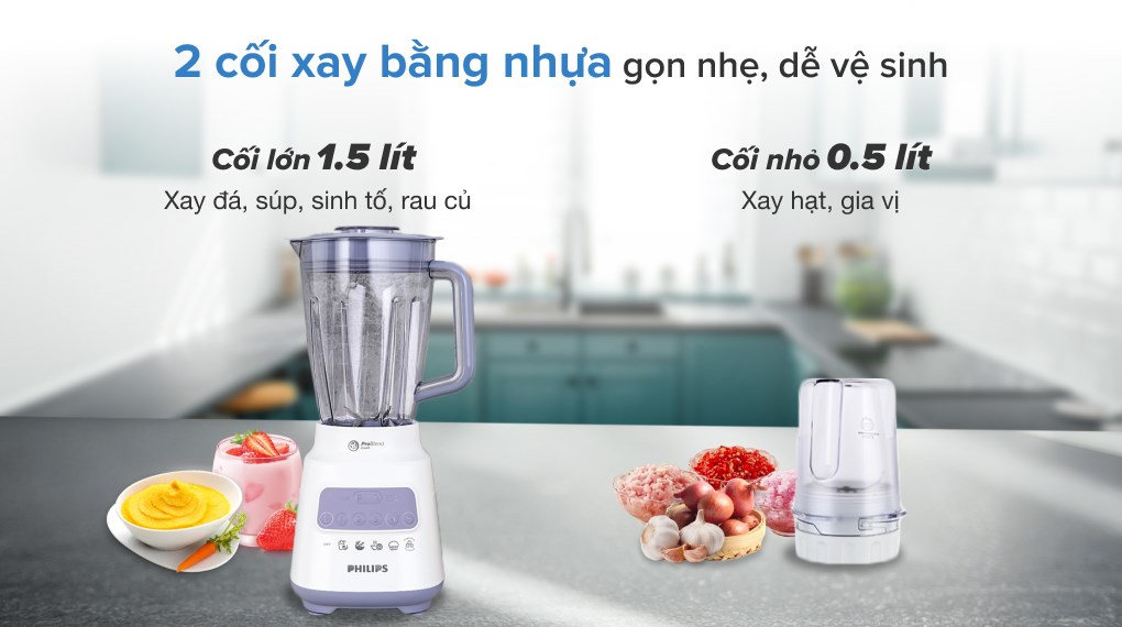 Máy xay sinh tố PHILIPS HR2221/00