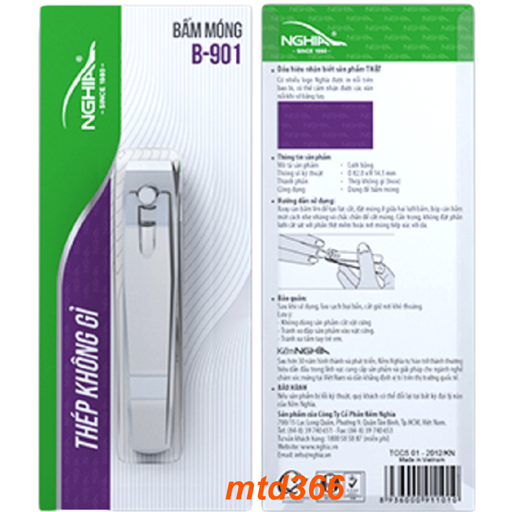 Bấm Cắt Móng Nghĩa B.901,