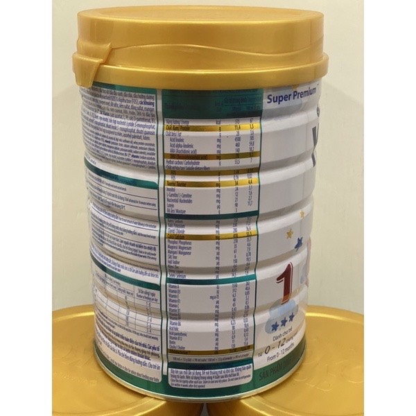 Sữa bột Yoko Gold 1 850g ( 0 đến 1 tuổi)