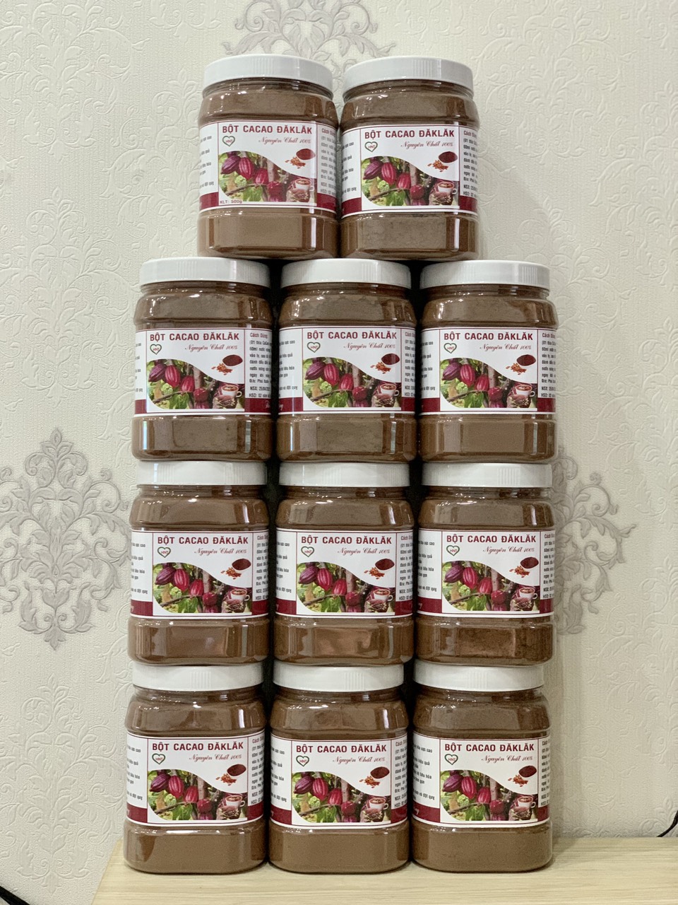 Bột Ca cao nguyên chất Đắk Lắk - 500grm