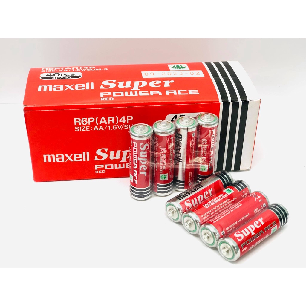 Pin Maxell Super - Pin Tiểu AA (2A) , AAA (3A) 1.5V