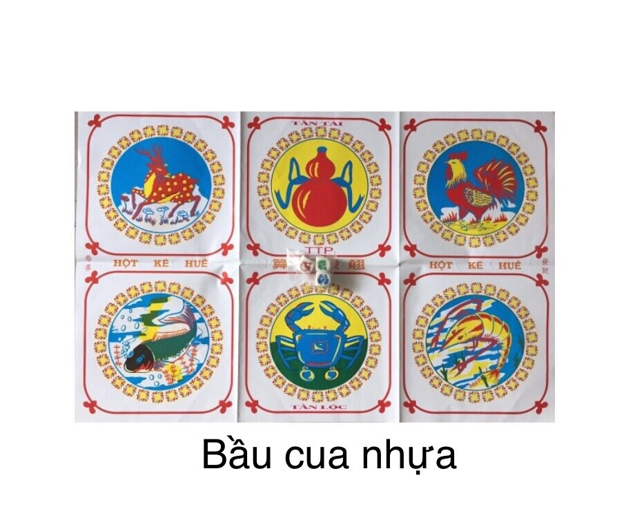 Bầu cua hột đá nhỏ