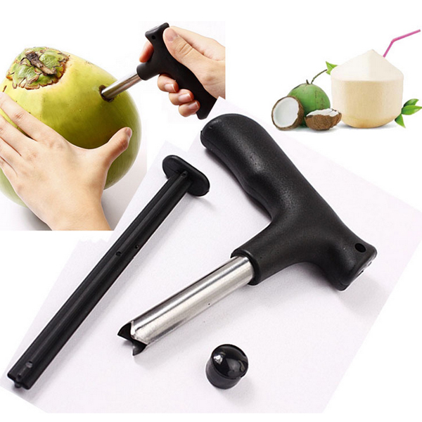 [HCM]Dụng cụ khui dừa siêu nhanh - Đồ khui dừa