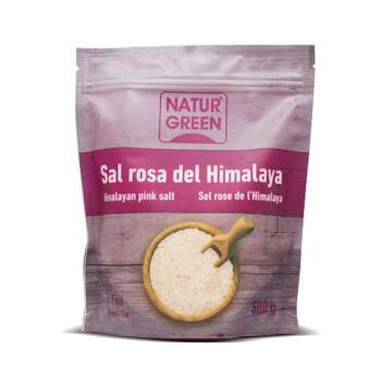 Muối hồng tự nhiên himalaya natur green 500g