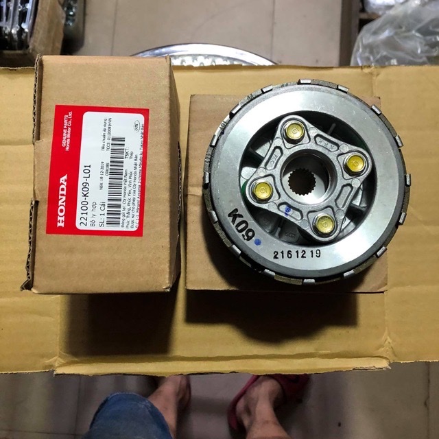 Bộ nồi sau wave s110, rsx 110, wave blade đời 4 lá honda