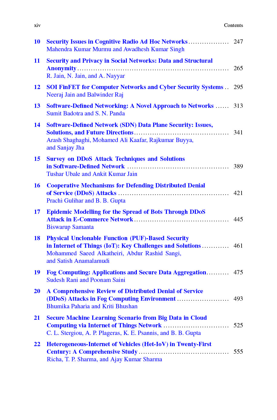 Handbook Of Computer Networks And Cyber Security