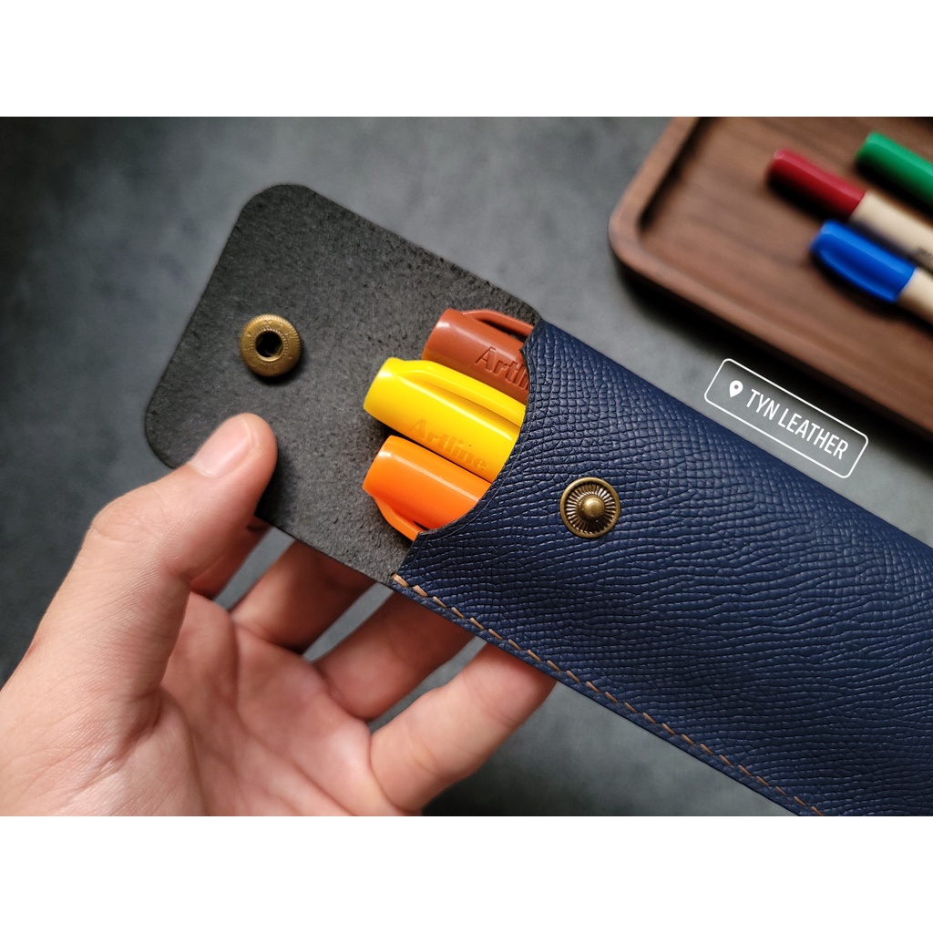 Bao Da Đựng Bút Handmade - Đồ Da Thủ Công Tynleather