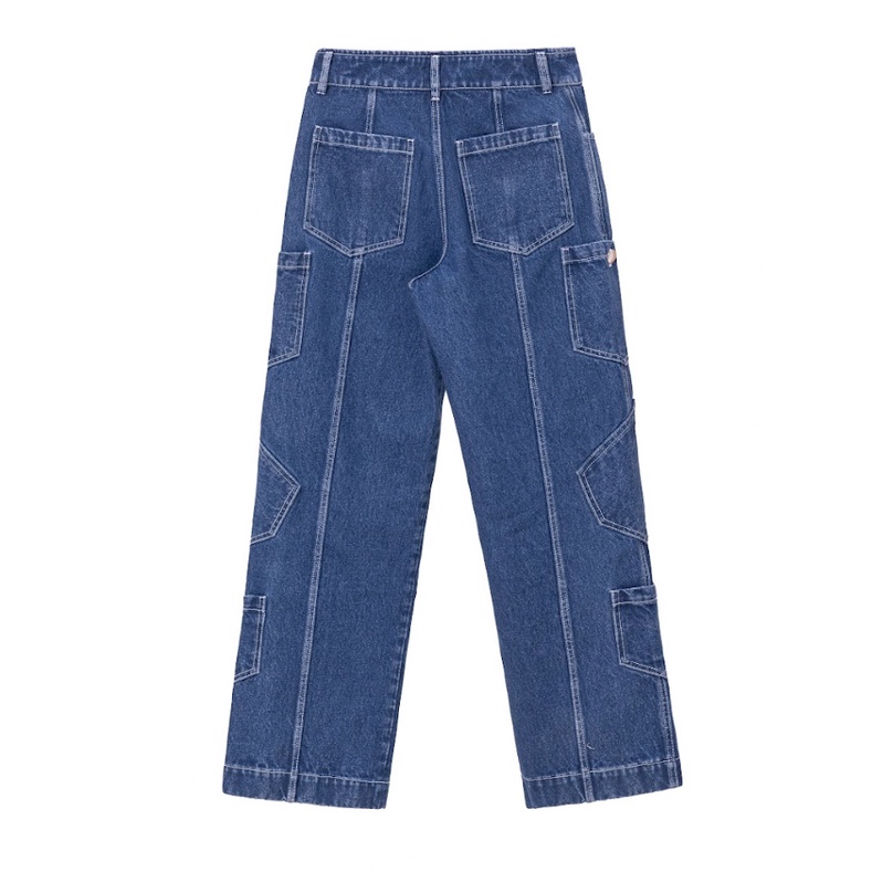 Quần jeans nhiều túi Cao Stu