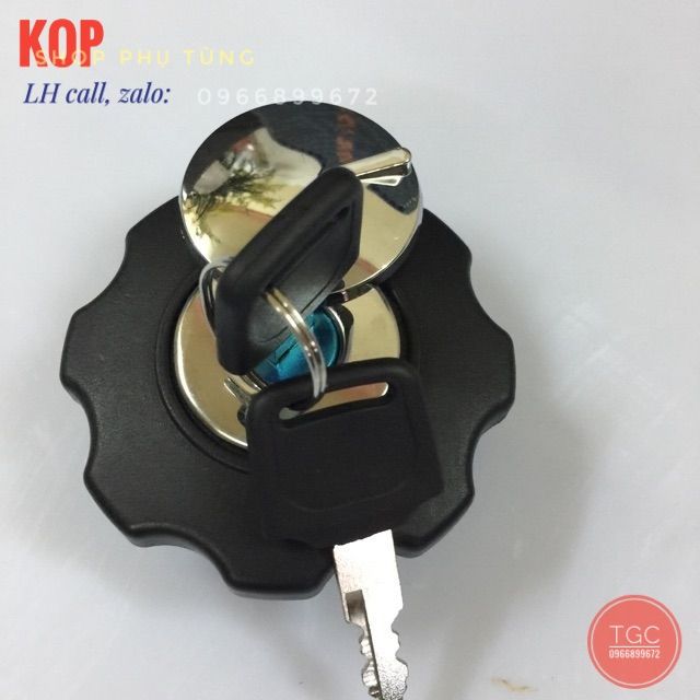 Nắp xăng xe honda win, sẵn khoá nắp bình xăng win -10%