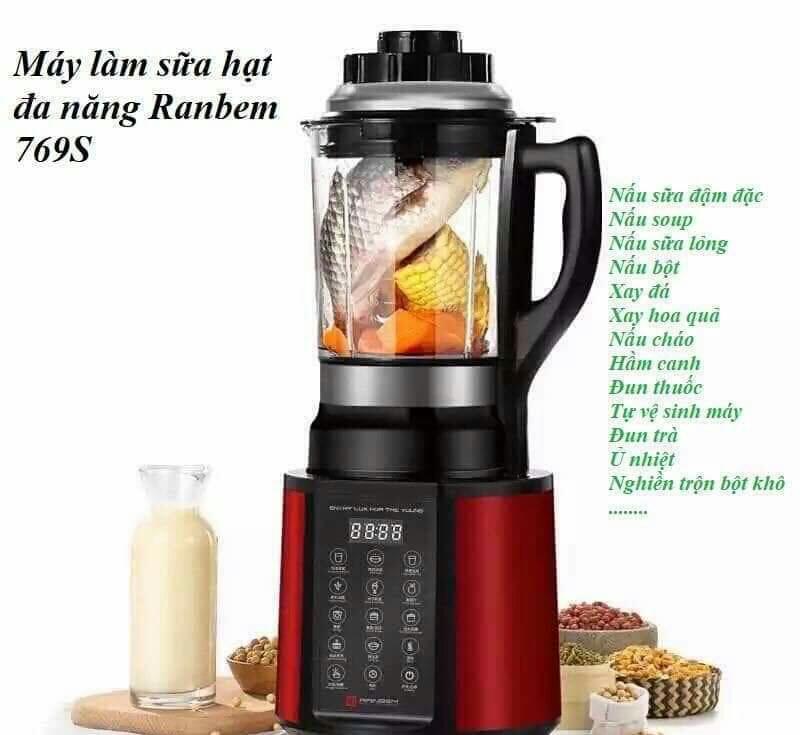 MÁY LÀM SỮA HẠT RANBEM 769s