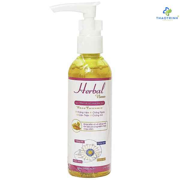 [HCM]Dung dịch vệ sinh phụ nữ HERBAL NANO (Chai 105g)