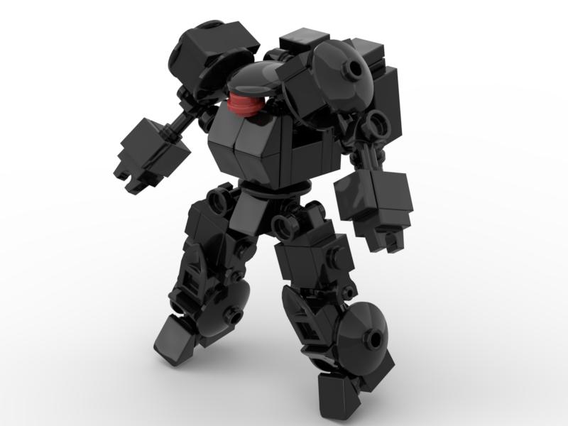 Đồ chơi lắp ráp Lego Moc Mech Azgad-X