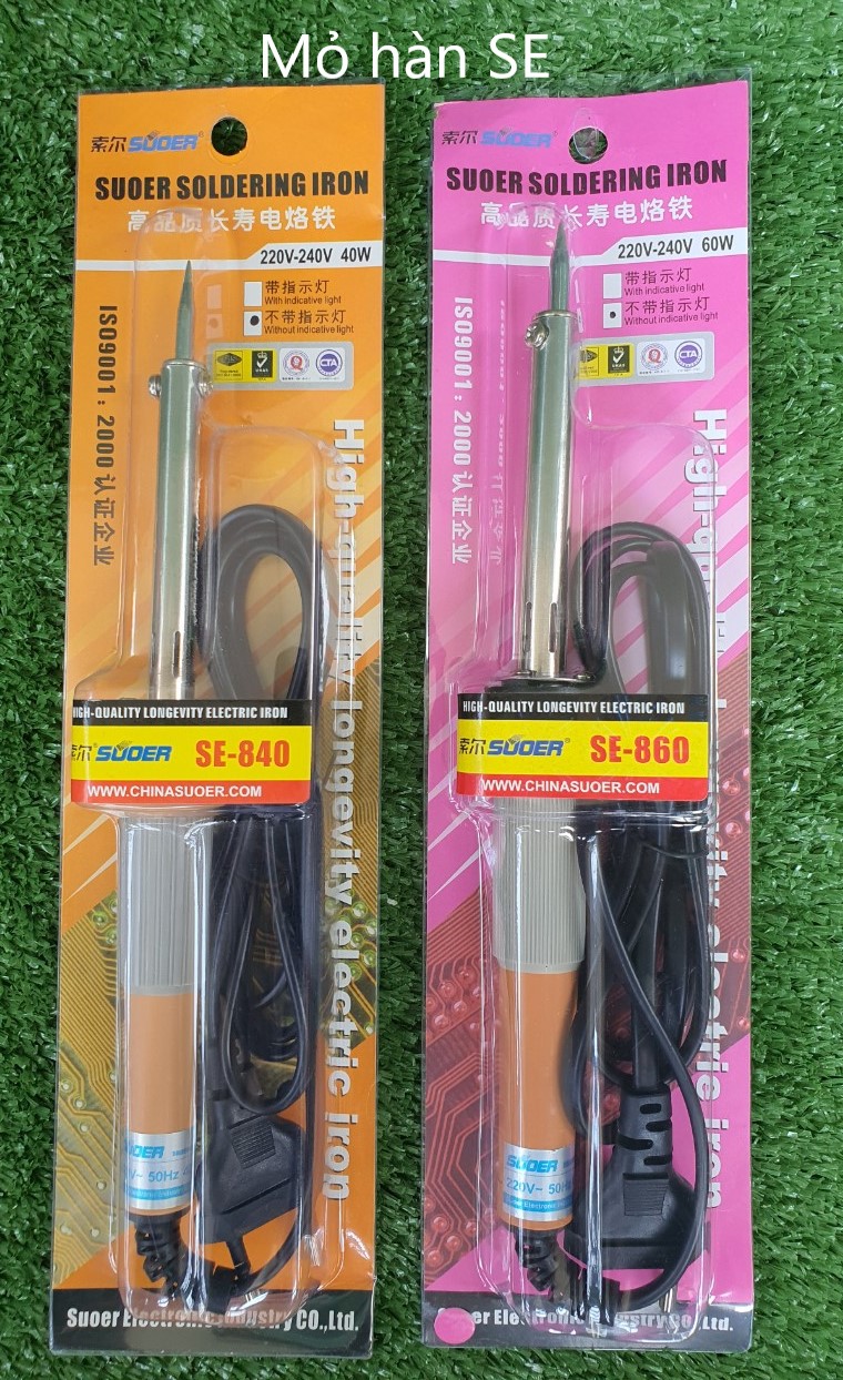 Mỏ Hàn Cán Nhựa Các Loại (Cán Xanh - Cán Đen - Cán Gỗ)