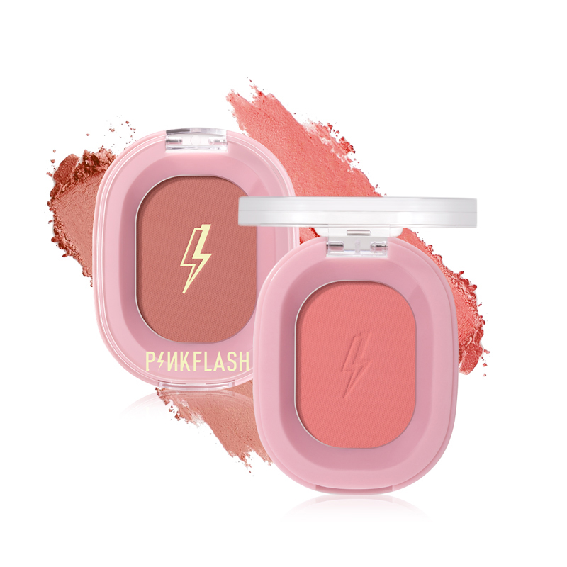 PINKFLASH OhMyPinkFlash OhMyHoneySoft Powder Highly Pigmented Flawless Naturally Long-lasting Waterproof Blush Face Makeup