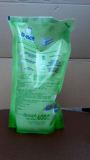 [HCM]Combo 3 túi rửa bình sữa Dnee 600ml