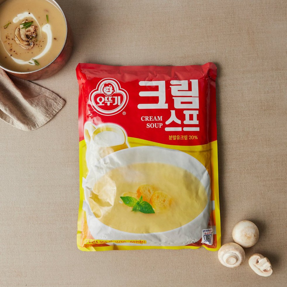 [FREESHIP️] - Súp Kem Ăn Liền Ottogi 1kg
