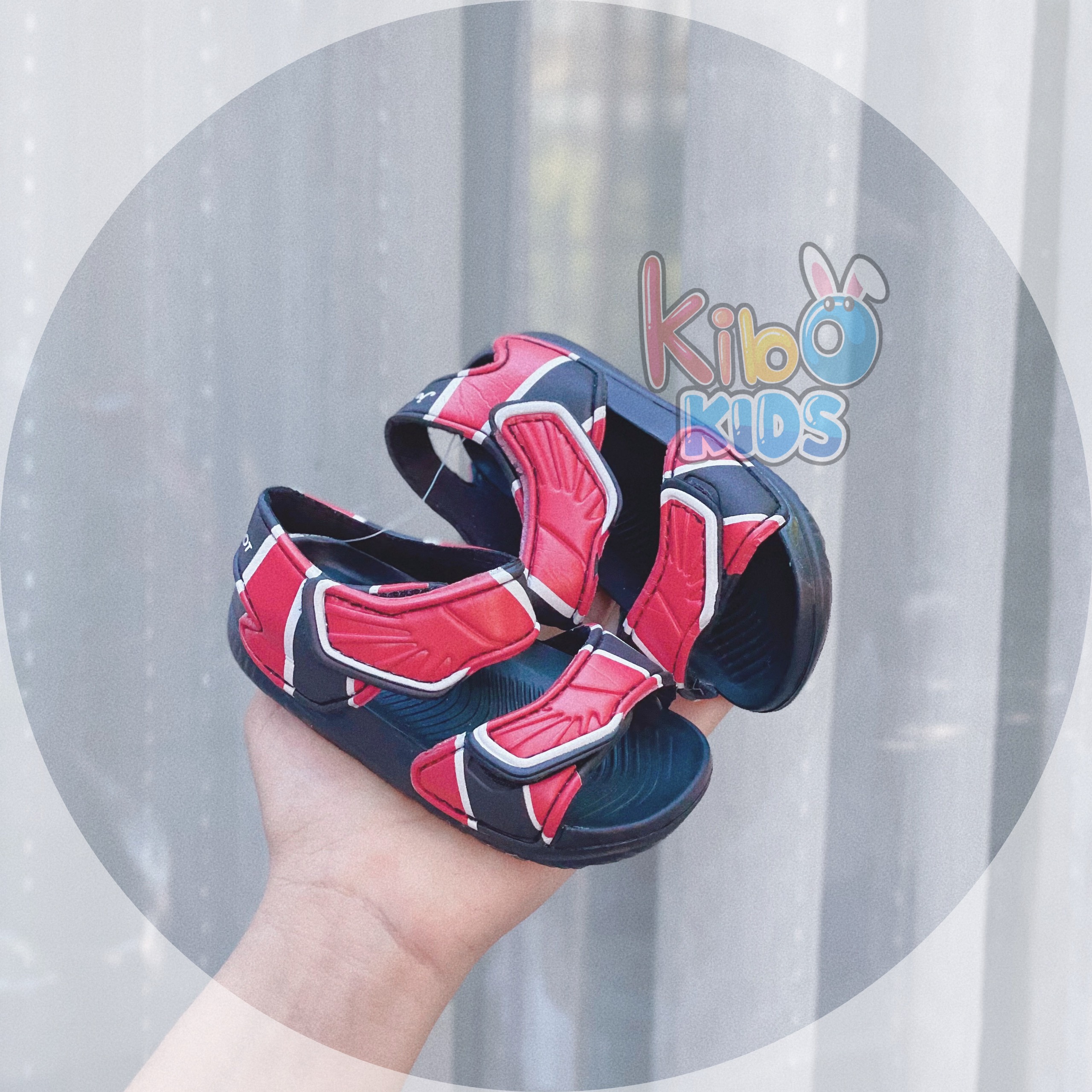 Sandal Xốp Cho Bé Trai Siêu Nhẹ Siêu Bền Size từ 3 Tháng