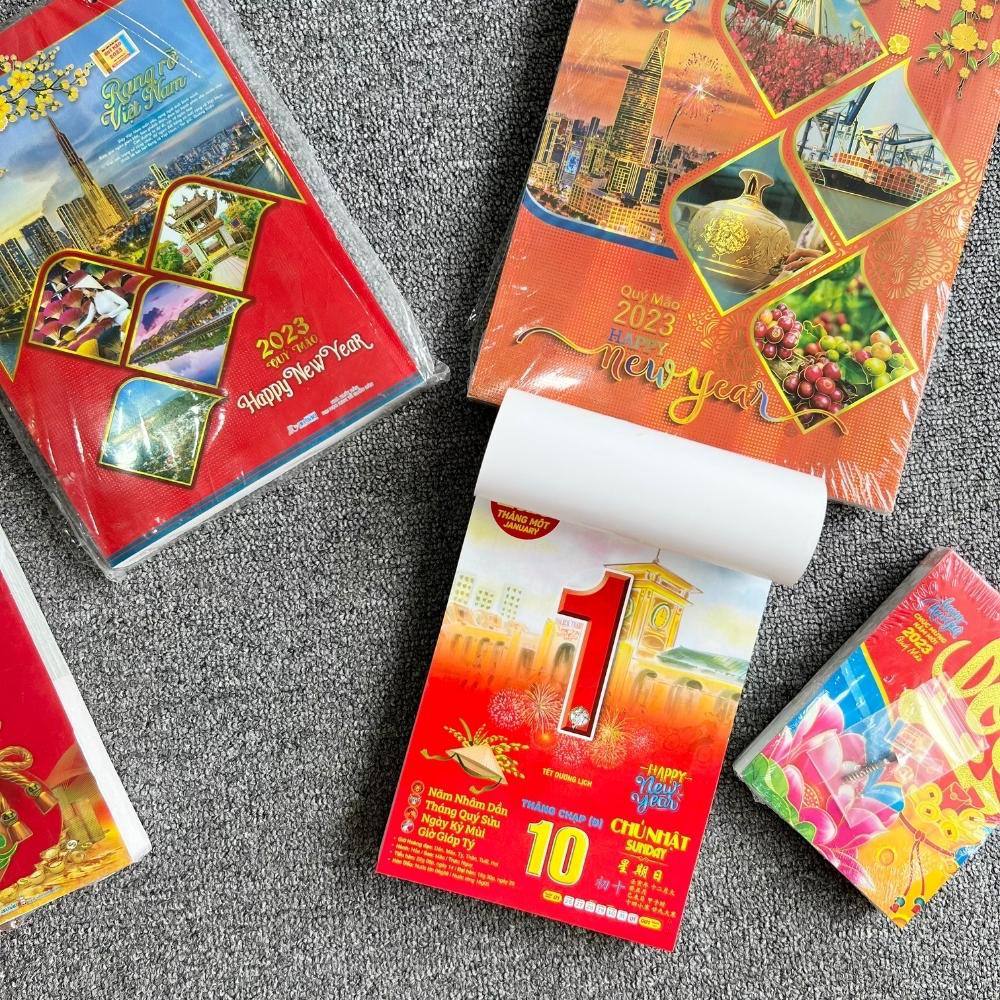 Lịch Bloc - Bloc Lịch 2025 kích thước 15x21cm