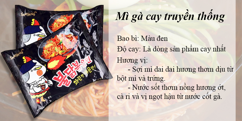 [HCM]Lốc 5 gói vị gà cay samyang Hàn Quốc