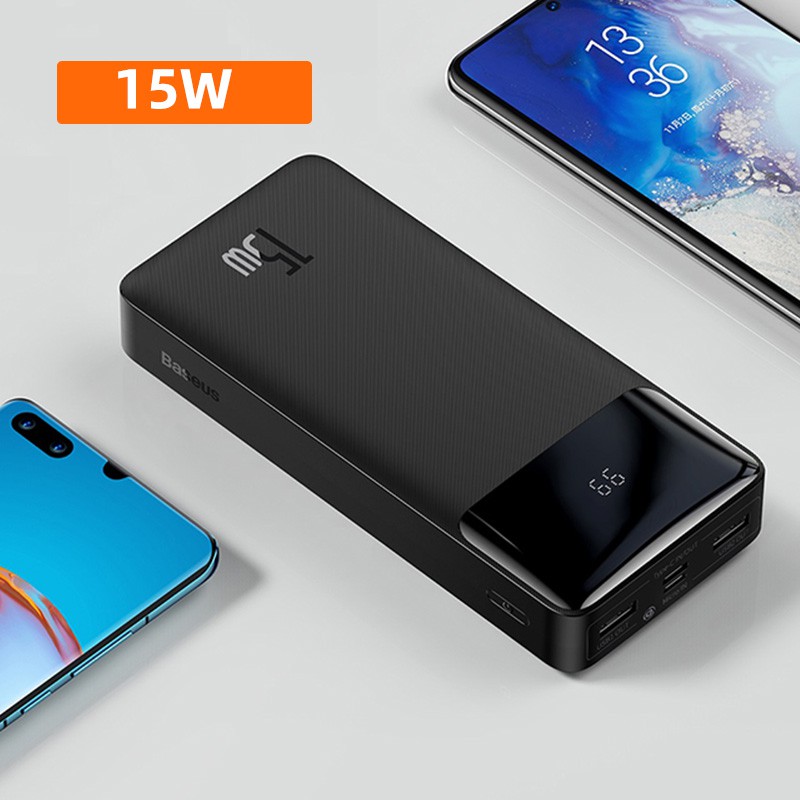 Pin sạc dự phòng baseus 15w / 20w 10000mah cho điện thoại di động