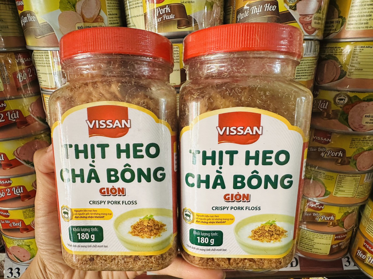 Chà bông giòn 180g Vissan