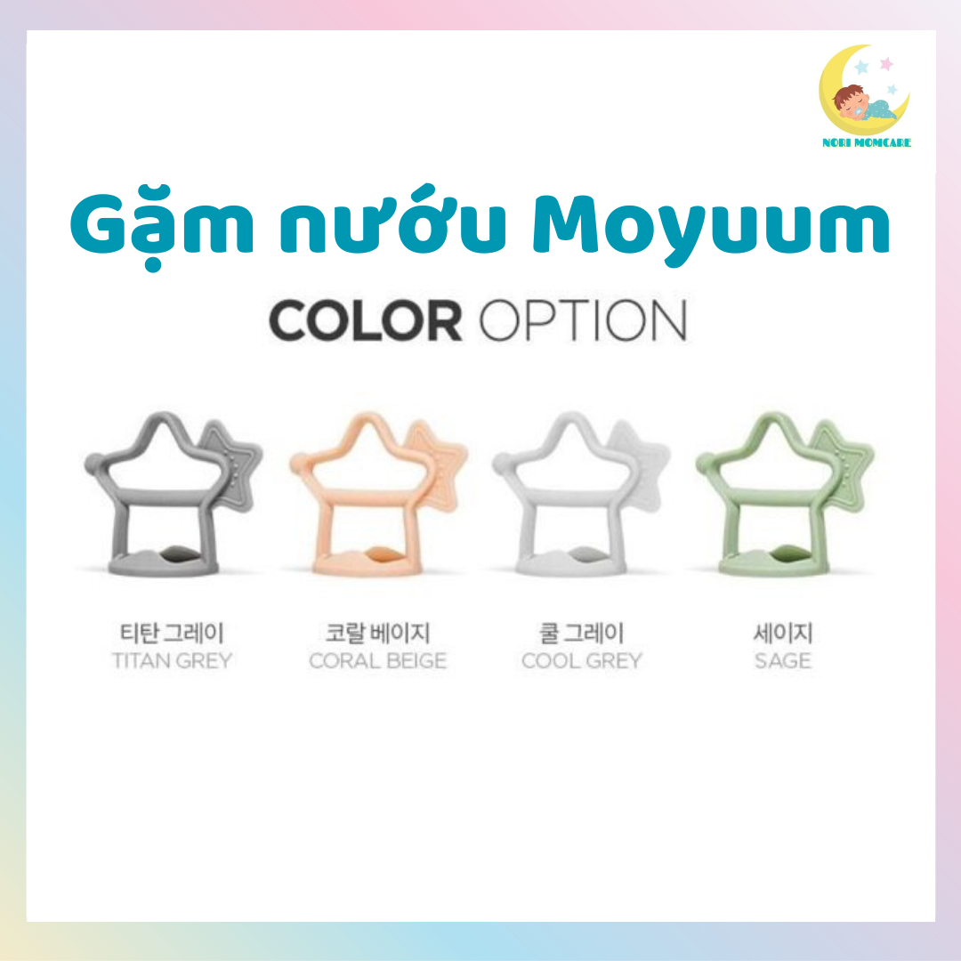 [CHÍNH HÃNG] Gặm nướu Moyuum Hàn cao cấp siêu mềm