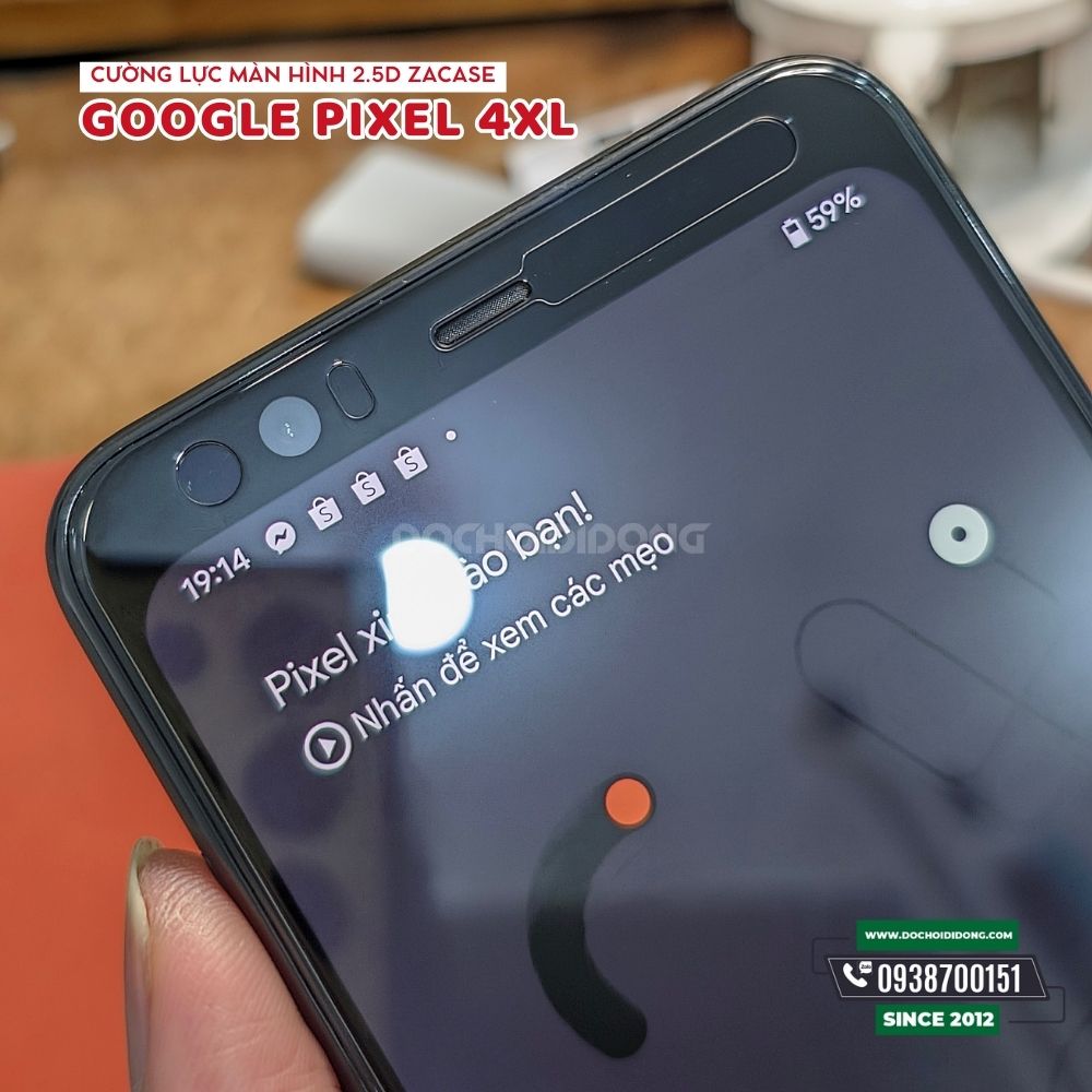 [HCM]Dán cường lực Pixel 4 và 4 XL Zacase