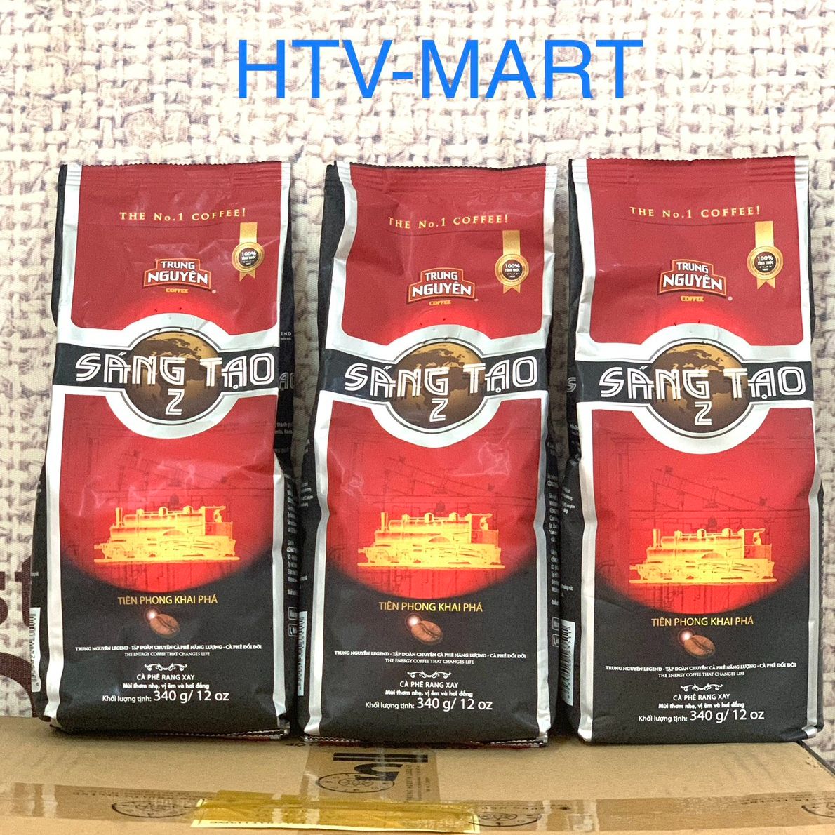(COMBO 3 GÓI) SÁNG TẠO 2 Trung Nguyên ( Gói 340gam)